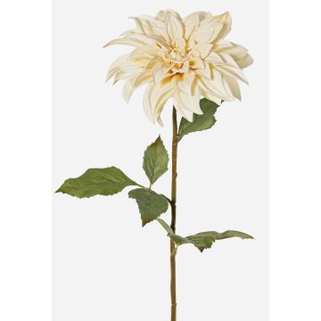 Dahlia décoratif PHILLIPPA, collection écologique, crème-jaune, 65cm, Ø15cm Dahlia décoratif PHILLIPPA, collection écologique, crème-jaune, 65cm, Ø15cm