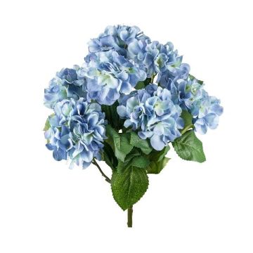 Fleur artificielle Hortensia VITROS, piquet, bleu, 50cm