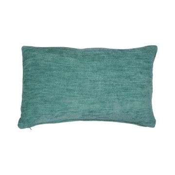Coussin en toile KALUA, bleu pétrole, 50x30cm Coussin en toile KALUA, bleu pétrole, 50x30cm