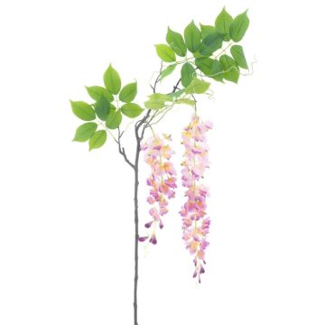 Branche de fleurs artificielles Glycine LIANMU, mauve, 140cm Branche de fleurs artificielles Glycine LIANMU, mauve, 140cm