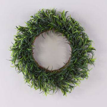 Couronne décorative de romarin DOMINIQUE, vert, Ø40cm Couronne décorative de romarin DOMINIQUE, vert, Ø40cm
