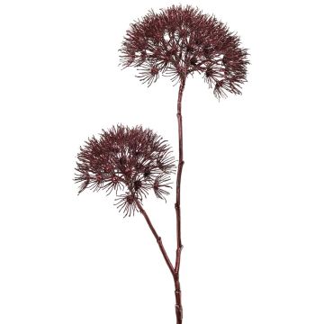 Branche de berce artificielle OTRIS, rouge foncé, 95 cm, Ø 15-20 cm Branche de berce artificielle OTRIS, rouge foncé, 95 cm, Ø 15-20 cm