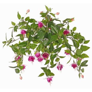 Fuchsia artificiel KROUSIA, tige, rose-violet, 30cm, Ø5cm Fuchsia artificiel KROUSIA, tige, rose-violet, 30cm, Ø5cm