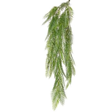 Fougère épée artificielle suspendue FRICK, tige, verte, 90 cm