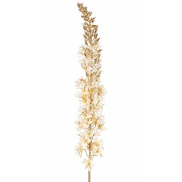 Branche artificielle de bougie des steppes en velours UCHANA, crème-or, 110 cm, Ø 7 cm Branche artificielle de bougie des steppes en velours UCHANA, crème-or, 110 cm, Ø 7 cm