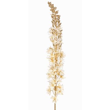 Branche artificielle de bougie des steppes en velours UCHANA, crème-or, 110cm, Ø7cm Branche artificielle de bougie des steppes en velours UCHANA, crème-or, 110cm, Ø7cm