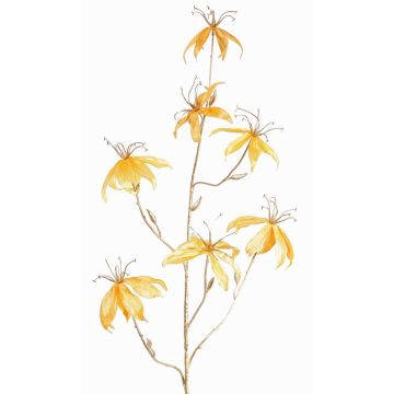 Branche décorative en velours Gloriosa NESTOS, jaune-or, 110cm Branche décorative en velours Gloriosa NESTOS, jaune-or, 110cm