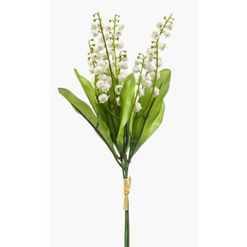 Bouquet de muguet artificiel LEGOL, blanc, 35cm