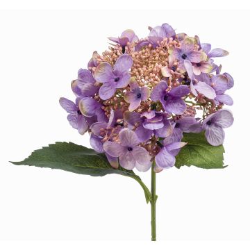 Fleur artificielle Hortensia CALESA, lilas, 50cm