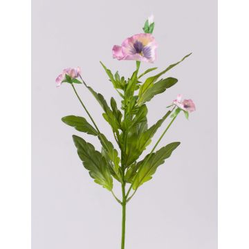 Pensée en tissu SILANA, rose-violet, 30cm