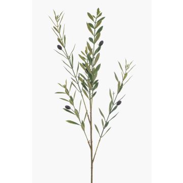 Branche d'olivier artificielle LONIRB avec fruits, crossdoor, 90 cm