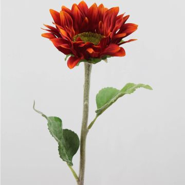 Faux Tournesol MARIETTA, rouge, 60cm, Ø14cm Faux Tournesol MARIETTA, rouge, 60cm, Ø14cm