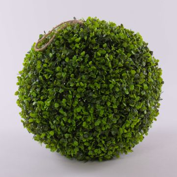 Boule de buis artificielle HEINZ, grille plastique, Ø35cm