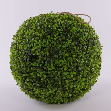 Boule de buis artificielle HEINZ, grille plastique, Ø40cm