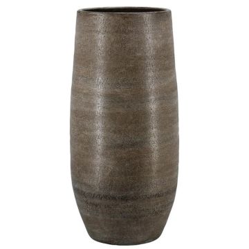Grand Vase en céramique VINKAS veiné, blanc, 70cm, Ø32cm Grand Vase en céramique VINKAS veiné, blanc, 70cm, Ø32cm