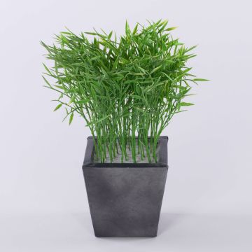 Bambou artificiel YASO en pot métallique, 26cm Bambou artificiel YASO en pot métallique, 26cm