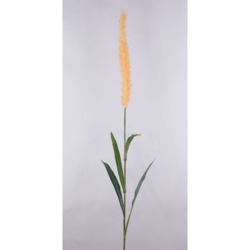 Roseau artificiel LEBRERO avec panicules, jaune, 175cm