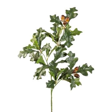 Branche artificielle Chêne FROLKE avec des fruits, vert-brun, 70cm Branche artificielle Chêne FROLKE avec des fruits, vert-brun, 70cm