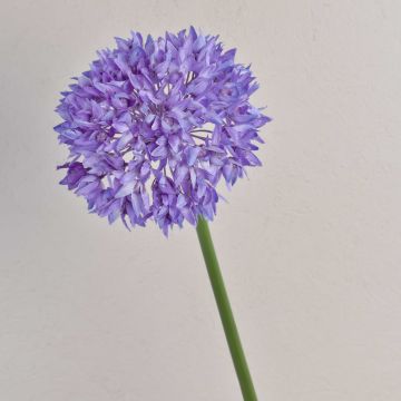 Fleur en tissu Allium LISBETH, lilas, 80cm, Ø15cm