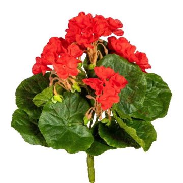 Fleur décorative Géranium CRONVEL, piquet, crossdoor, rouge, 25cm Fleur décorative Géranium CRONVEL, piquet, crossdoor, rouge, 25cm