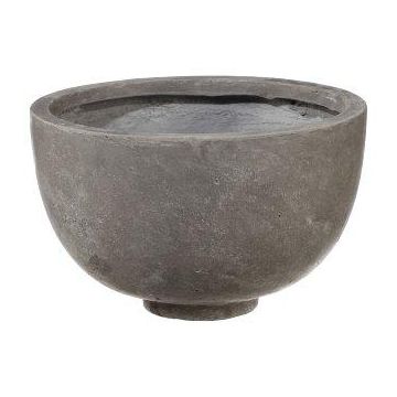 Coupe à fleurs ronde NARUKO, entre autres pour un support de fleurs, 3 pièces, fibre de verre, gris, 35x21,5cm, 46x29cm, 53x33cm Coupe à fleurs ronde NARUKO, entre autres pour un support de fleurs, 3 pièces, fibre de verre, gris, 35x21,5cm, 46x29cm, 53x33cm