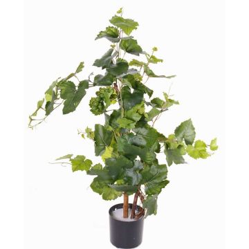 Pied de vigne artificiel JORINA, vrais troncs, résistante aux intempéries, vert, 60cm Pied de vigne artificiel JORINA, vrais troncs, résistante aux intempéries, vert, 60cm