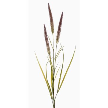 Branche de vulpin artificielle TALOR avec des panicules, brun-vert, 85cm