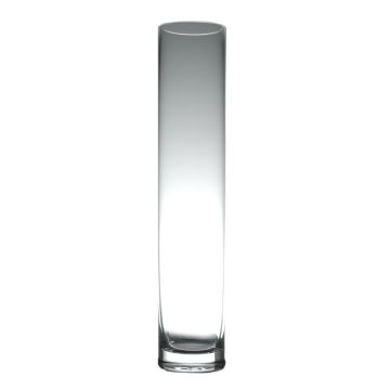 Vase cylindrique en verre SANSA EARTH, transparent, 30cm, Ø6cm Vase cylindrique en verre SANSA EARTH, transparent, 30cm, Ø6cm