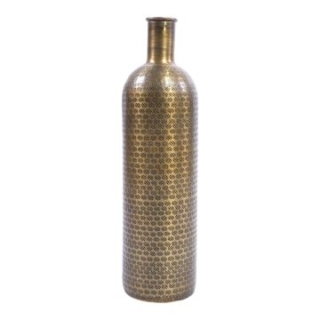 Bouteille décorative en métal MAGDALINA, or, 40cm, Ø12cm Bouteille décorative en métal MAGDALINA, or, 40cm, Ø12cm
