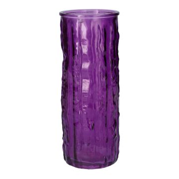 Vase décoratif ANJANKA en verre, violet foncé, 25 cm, Ø 9,5 cm Vase décoratif ANJANKA en verre, violet foncé, 25 cm, Ø 9,5 cm