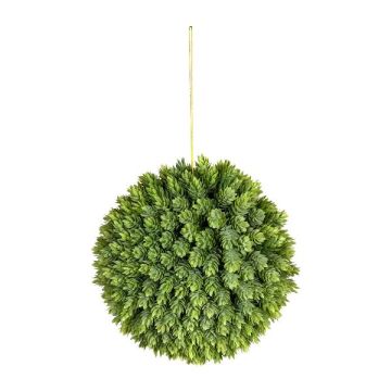 Boule de houblon artificielle VALKIN avec fleurs, suspendue, verte, Ø 25 cm Boule de houblon artificielle VALKIN avec fleurs, suspendue, verte, Ø 25 cm
