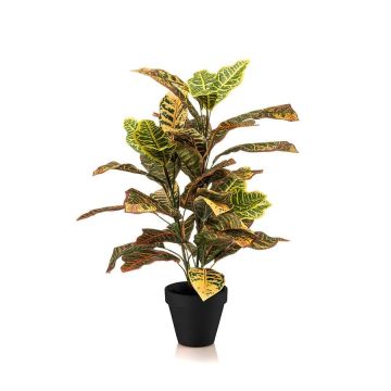artificielle Pflanze Croton ISKANDAR en pot décoratif, multicolore, 65cm artificielle Pflanze Croton ISKANDAR en pot décoratif, multicolore, 65cm