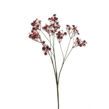 Gypsophile artificielle LITAGO, rouge bourgogne, 70cm, Ø1,5cm Gypsophile artificielle LITAGO, rouge bourgogne, 70cm, Ø1,5cm