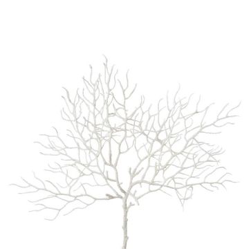 Branche artificielle Gorgone STRAVO, blanc, 45cm