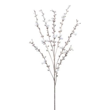 Branche de gaultheria décorative DRIMAX avec des baies, or rose, 80cm Branche de gaultheria décorative DRIMAX avec des baies, or rose, 80cm