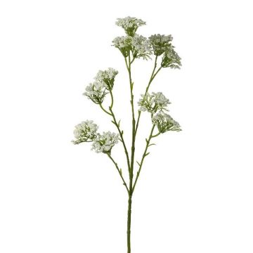 Branche décorative Achillée GRUNTO, blanc, 65cm