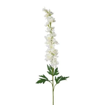 Fleur artificielle Delphinium DREANY, blanc, 90cm