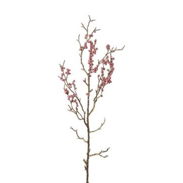 Branche décorative de gaultheria KLIMOR, baies, rose foncé, 60cm Branche décorative de gaultheria KLIMOR, baies, rose foncé, 60cm