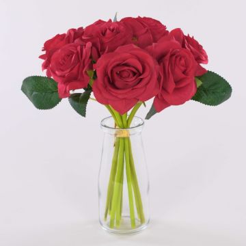 Bouquet de roses artificielles GAUTAM, rouge, 25cm Bouquet de roses artificielles GAUTAM, rouge, 25cm