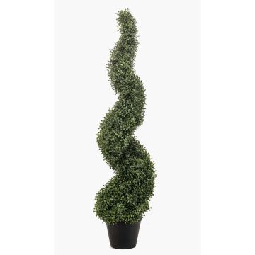 Buis artificiel en spirale TOM, pot décoratif, crossdoor, 120 cm Buis artificiel en spirale TOM, pot décoratif, crossdoor, 120 cm