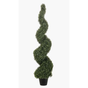 Buis artificiel en spirale TOM, pot décoratif, crossdoor, 150 cm Buis artificiel en spirale TOM, pot décoratif, crossdoor, 150 cm
