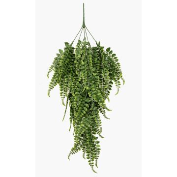 Plante artificielle fougère à boutons SLORME, tige, crossdoor, difficilement inflammable, verte, 80 cm