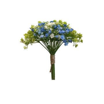 Bouquet de gypsophile artificiel LITAGO, vert-bleu-crème, 23cm Bouquet de gypsophile artificiel LITAGO, vert-bleu-crème, 23cm