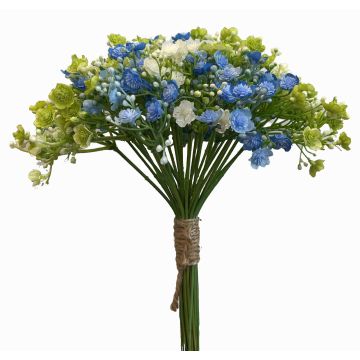 Bouquet de gypsophile artificiel LITAGO, vert-bleu-crème, 23cm Bouquet de gypsophile artificiel LITAGO, vert-bleu-crème, 23cm