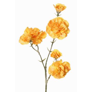 Branche d'œillet artificielle STURYN, jaune, 55 cm, Ø 2,5-6 cm Branche d'œillet artificielle STURYN, jaune, 55 cm, Ø 2,5-6 cm