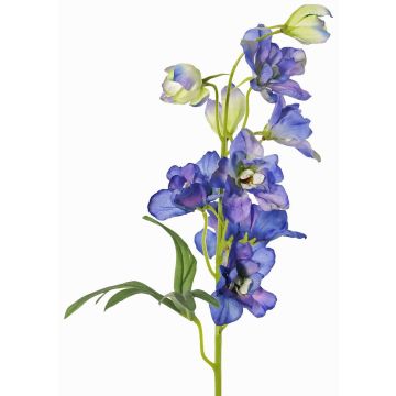 Branche artificielle de delphinium VAYA, bleu foncé, 50 cm, Ø 10 cm