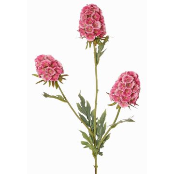 Branche artificielle d'œillet barbu STERMYN, mauve, 75 cm, Ø 6,5-8,5 cm Branche artificielle d'œillet barbu STERMYN, mauve, 75 cm, Ø 6,5-8,5 cm