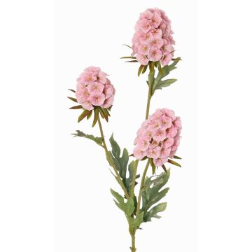 Branche artificielle d'œillet barbu STERMYN, rose, 75 cm, Ø 6,5-8,5 cm Branche artificielle d'œillet barbu STERMYN, rose, 75 cm, Ø 6,5-8,5 cm