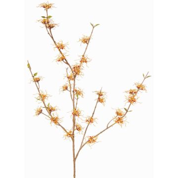 Branche artificielle de hamamélis XYLA, fleurs, orange-jaune, 120 cm, Ø 5 cm Branche artificielle de hamamélis XYLA, fleurs, orange-jaune, 120 cm, Ø 5 cm