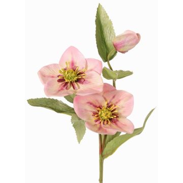 Branche artificielle de rose de Noël SUNMYN, rose, 55 cm, Ø 8-10 cm Branche artificielle de rose de Noël SUNMYN, rose, 55 cm, Ø 8-10 cm